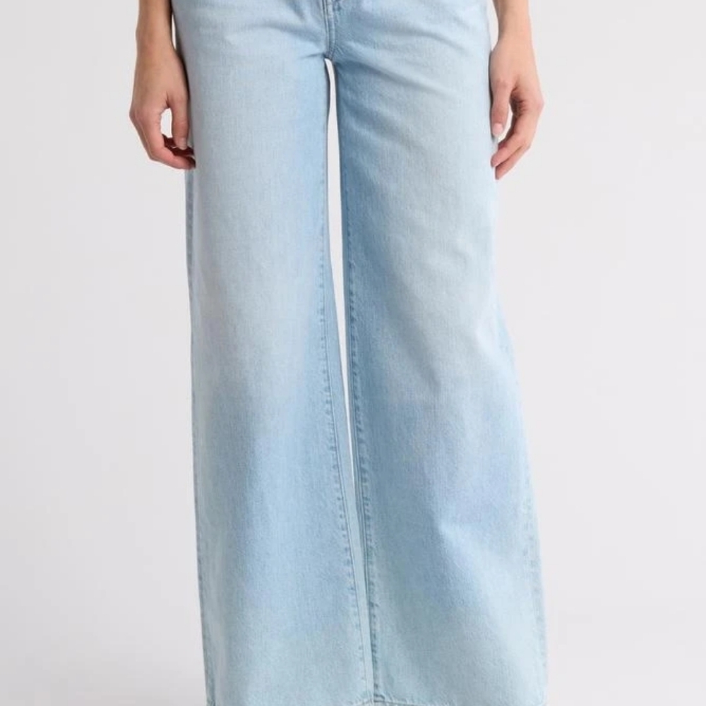 Madewell Alessio Wash  Superwide Legged Jeans Size 31